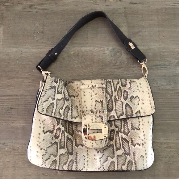 Sondra Roberts Leather Python print purse - Picture 8 of 8